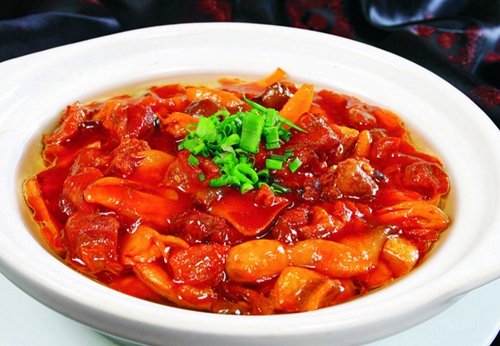 野菌驴肉煲